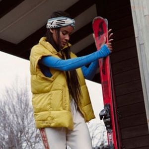 Free People In A Bubble Puffer Vest